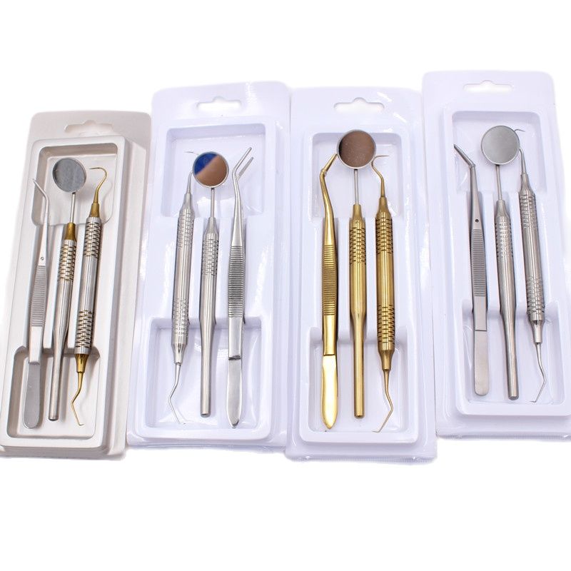 Teeth Whitening Vape - 3pcs/pack Stainless Steel Dental Tools Kit