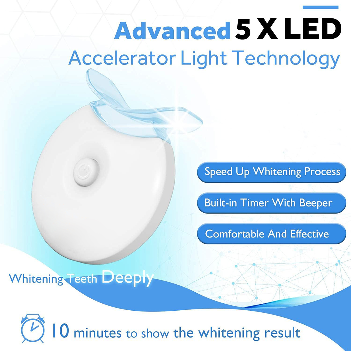 Teeth Whitening Kit - 5X LED L - Teeth Whitening Vape 리뷰 및 가격