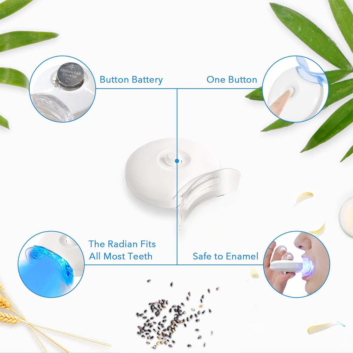 Teeth Whitening Kit - 5X LED L - Teeth Whitening Vape 리뷰 및 가격
