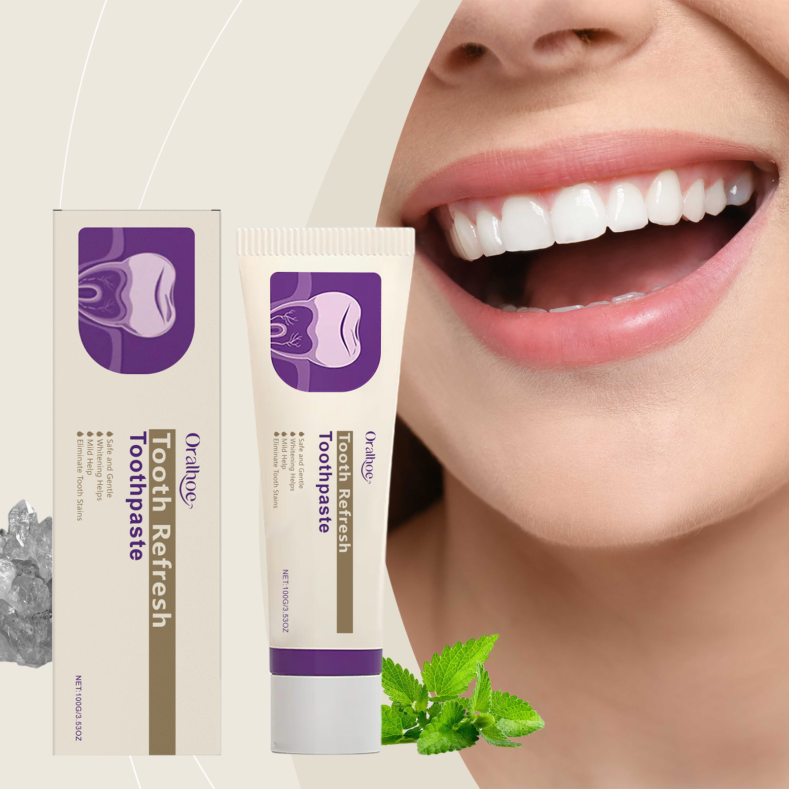Teeth Refresh Toothpaste White - Teeth Whitening Natural 리뷰 및 가격