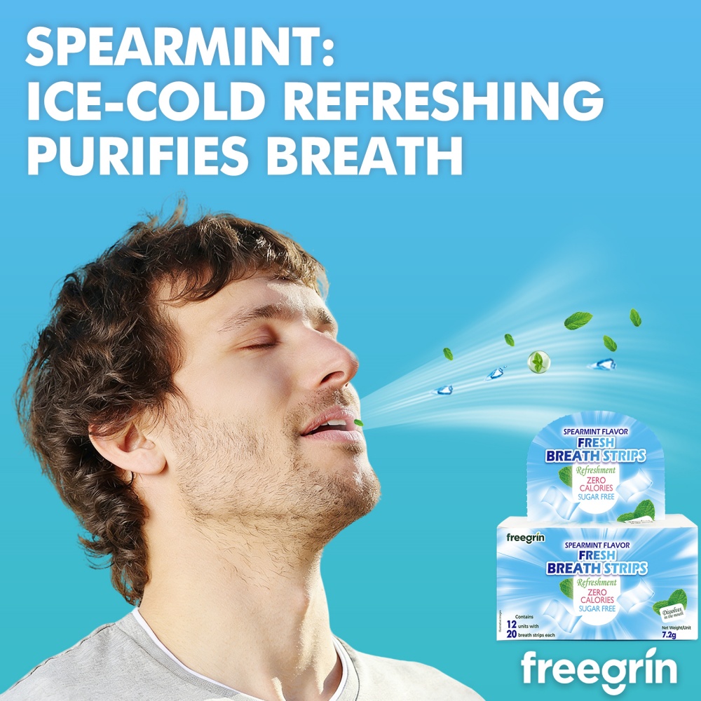 FREEGRIN Spearmint Flavored Fr - Teeth Whitening Street 리뷰 및 가격