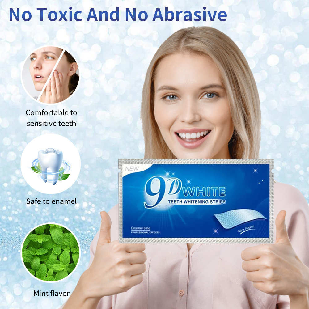 9D White Peroxide-Free Teeth W - Teeth Whitening Strips Crest 리뷰 및 가격