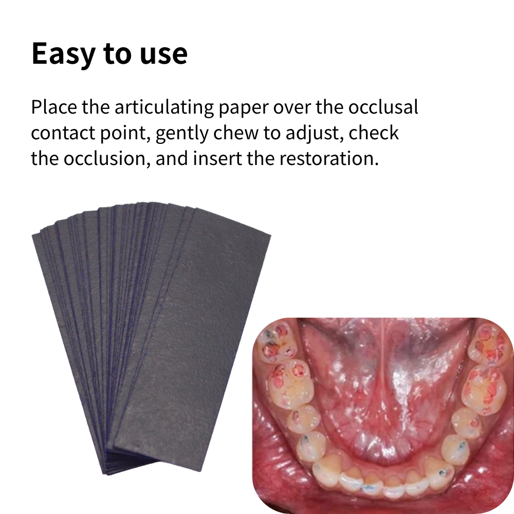 AG 300 Sheets Dental Bite Pape - Teeth Whitening Street 리뷰 및 가격