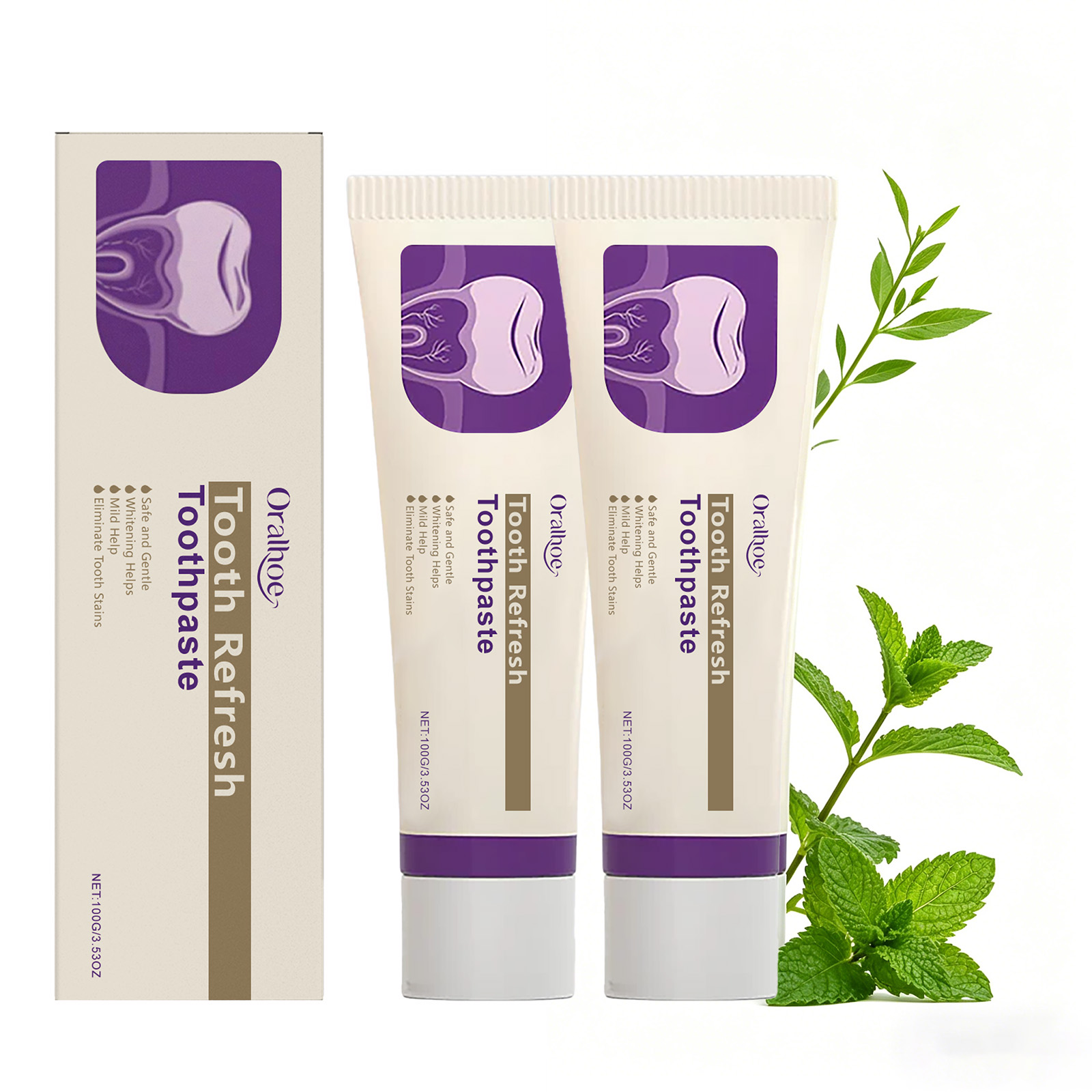 Tooth Refresh Whitening Minty  - Teeth Whitening Natural 리뷰 및 가격