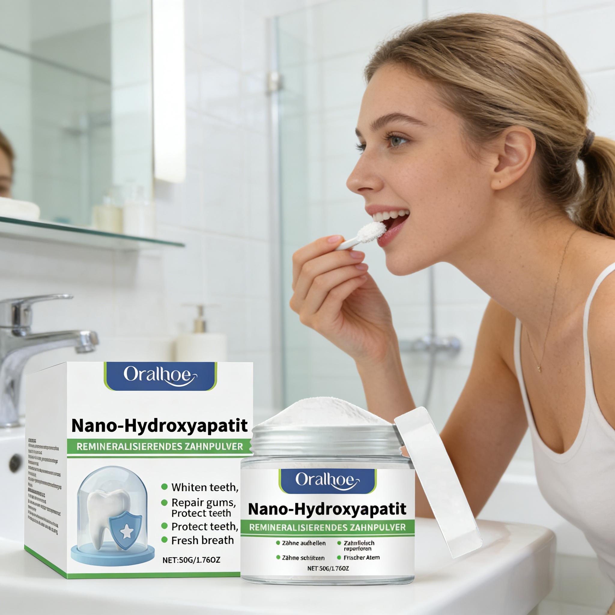Oralhoe Whitening Tooth Powder - Teeth Whitening Street 리뷰 및 가격