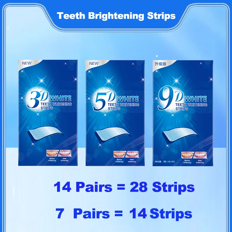 3D/5D/9D Teeth Whitening Strip - Teeth Whitening Strips Crest 리뷰 및 가격