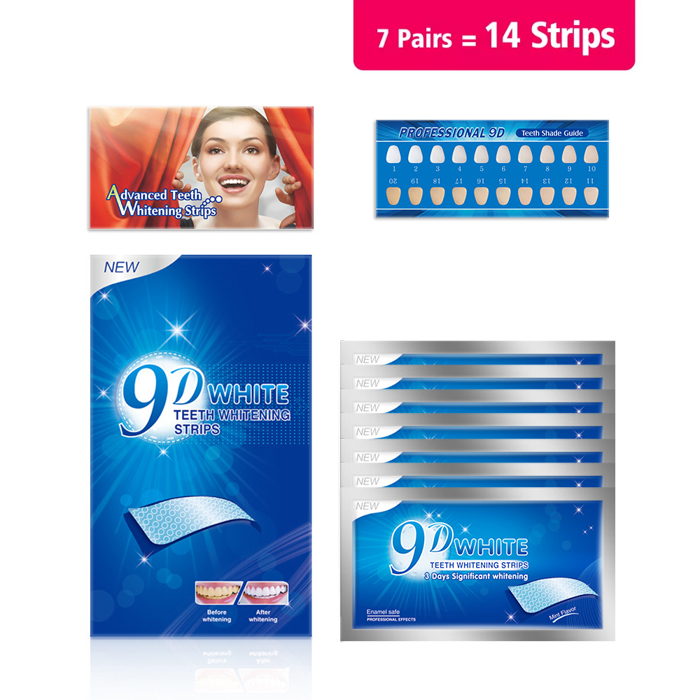 3D/5D/9D Teeth Whitening Strip - Teeth Whitening Strips Crest 리뷰 및 가격