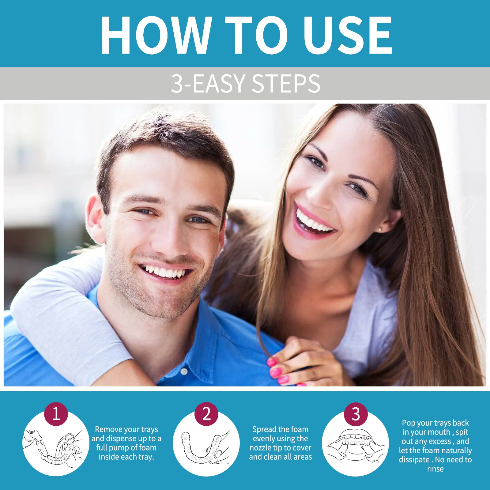 Aligner Denture Cleaner Foam D - Teeth Whitening Natural 리뷰 및 가격