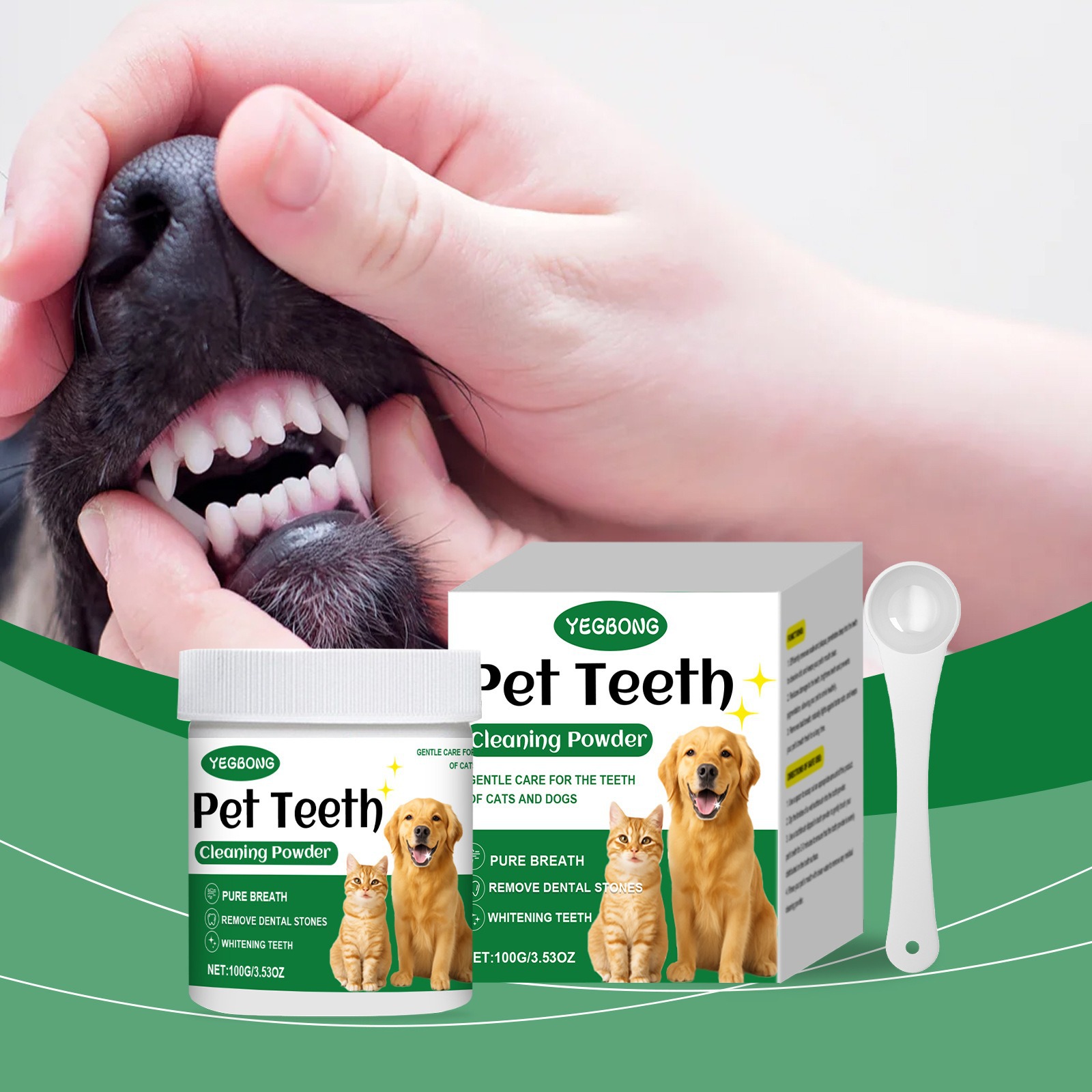 Pet Teeth Cleaning Powder Redu - Teeth Whitening Street 리뷰 및 가격