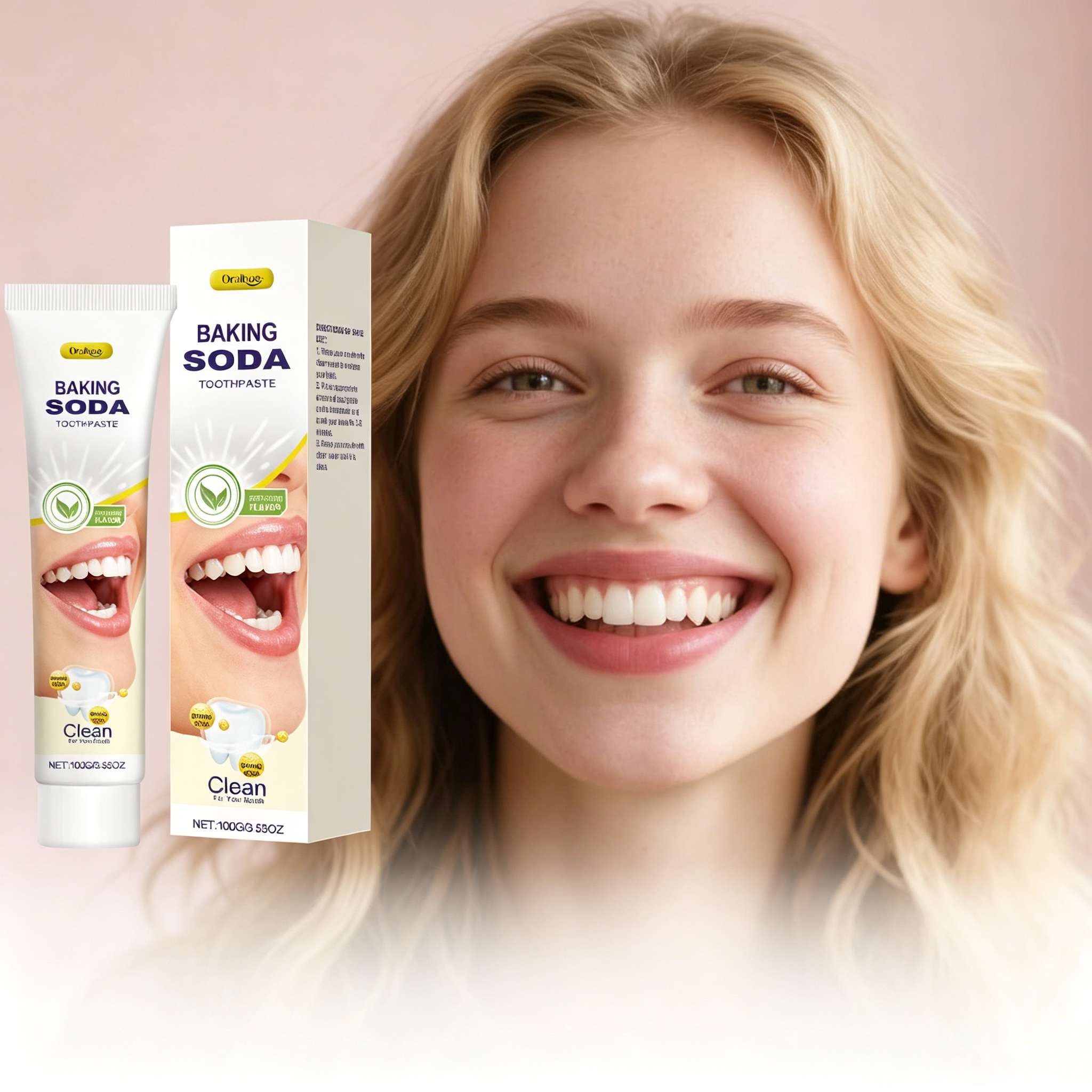 Baking Soda Toothpaste Deep Cl - Teeth Whitening Natural 리뷰 및 가격