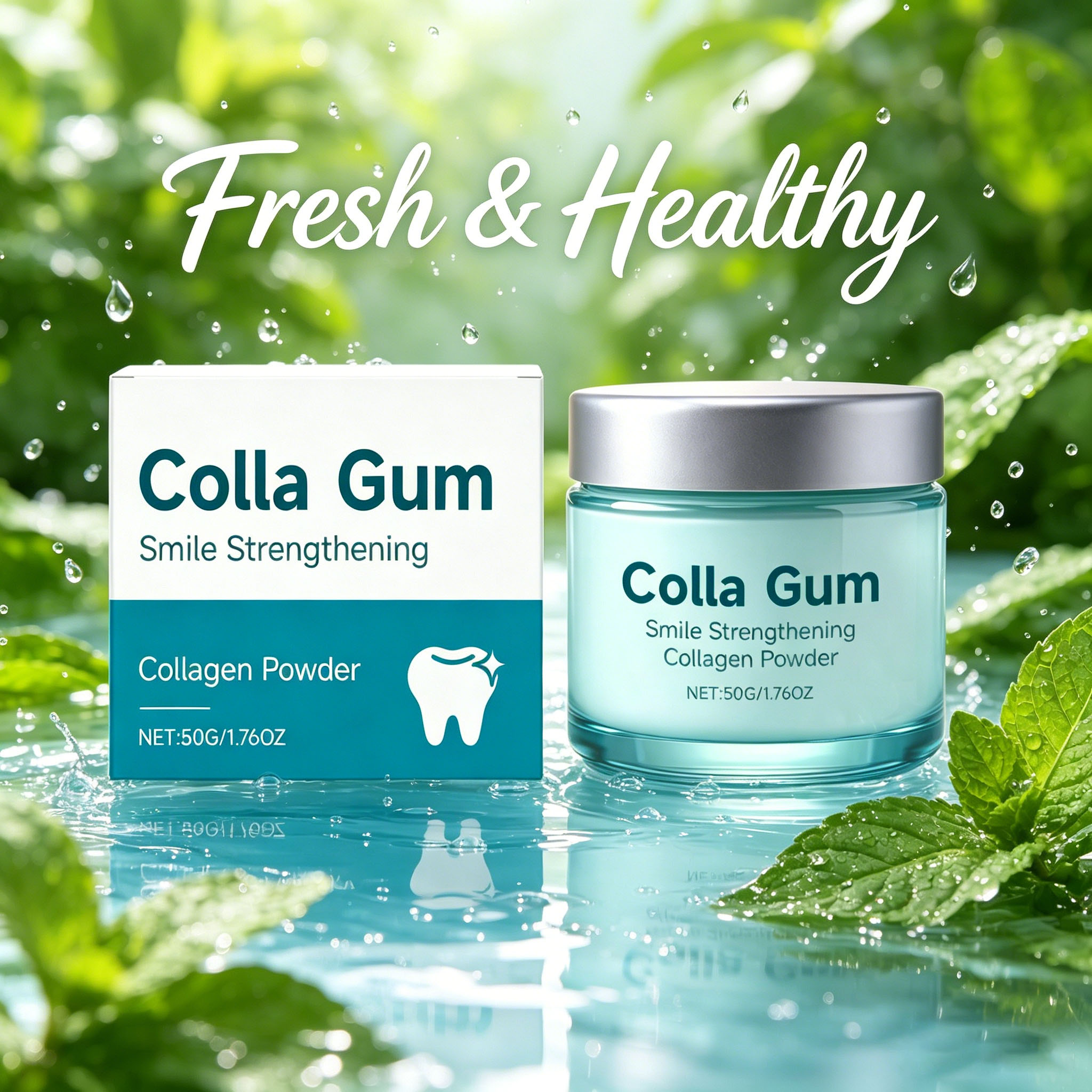 Collagen Whitening Tooth Powde - Teeth Whitening Flash 리뷰 및 가격
