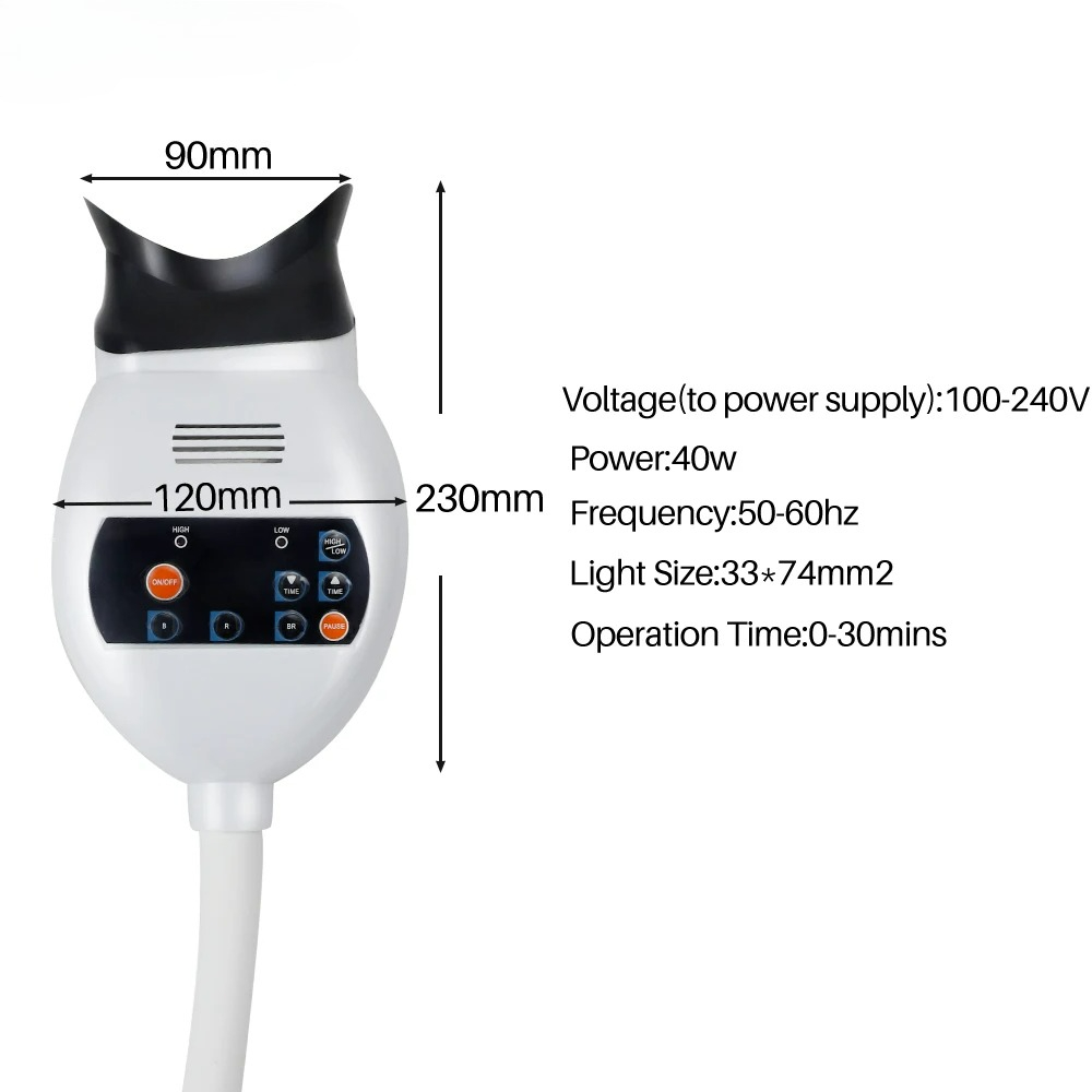 Adjustable 3 Colors LED Teeth  - Teeth Whitening Professional 리뷰 및 가격