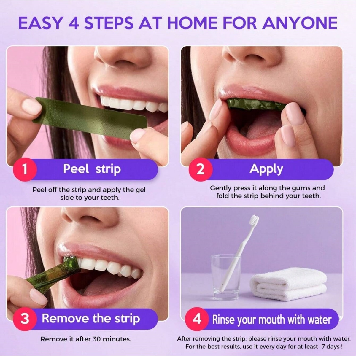 Deluxe Whitening Teeth Sticker - Teeth Whitening Gel Refills 리뷰 및 가격