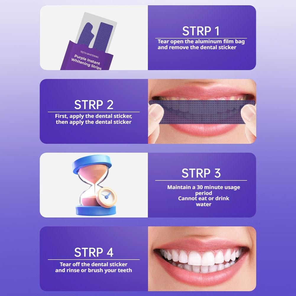 V34 Teeth Whitening Strips - E - Teeth Whitening Street 리뷰 및 가격