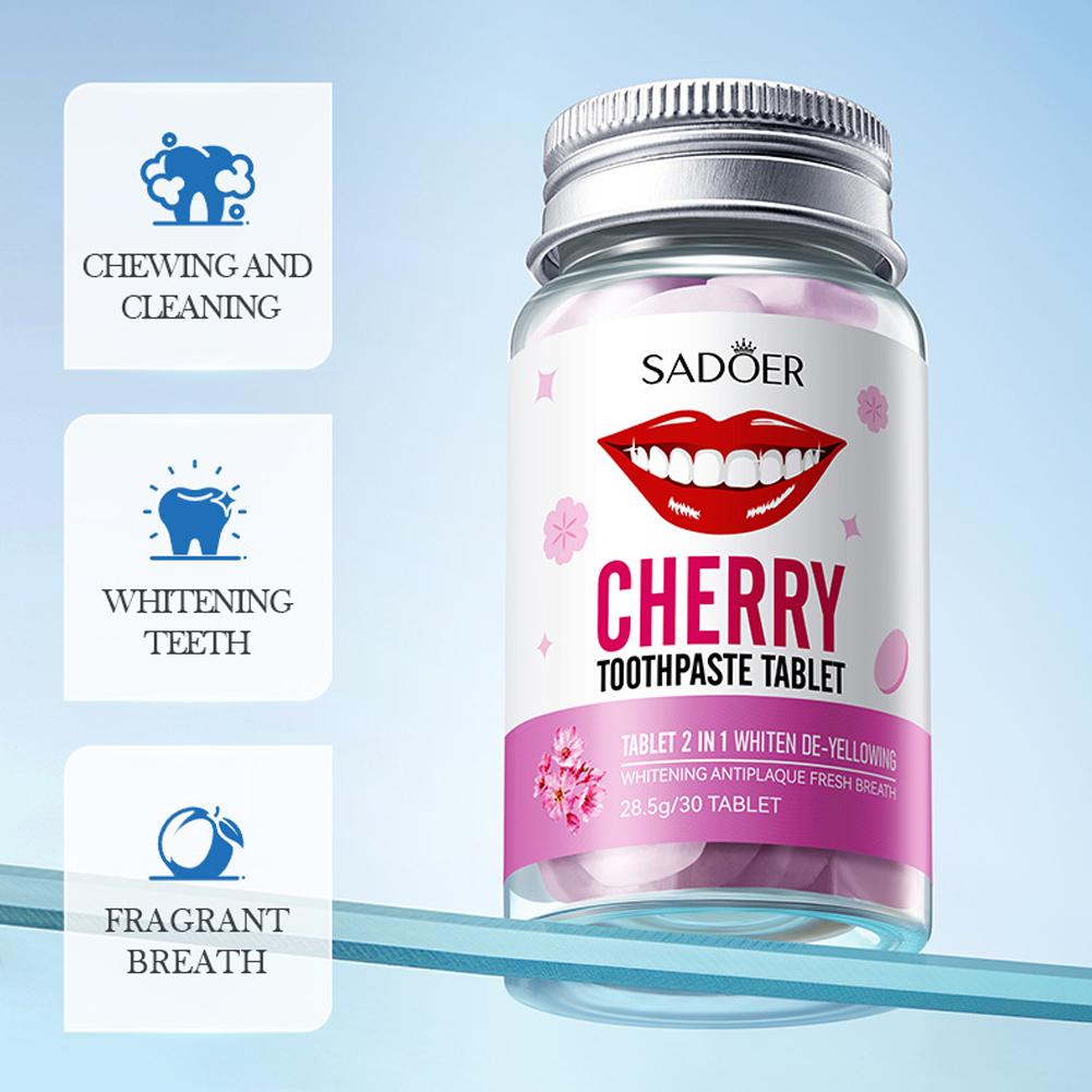 Mint Solid Toothpaste Tablets  - Teeth Whitening Street 리뷰 및 가격
